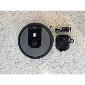 iRobot Roomba 960 Robot Vacuum with Dock and Extra Battery Tested - Works Well